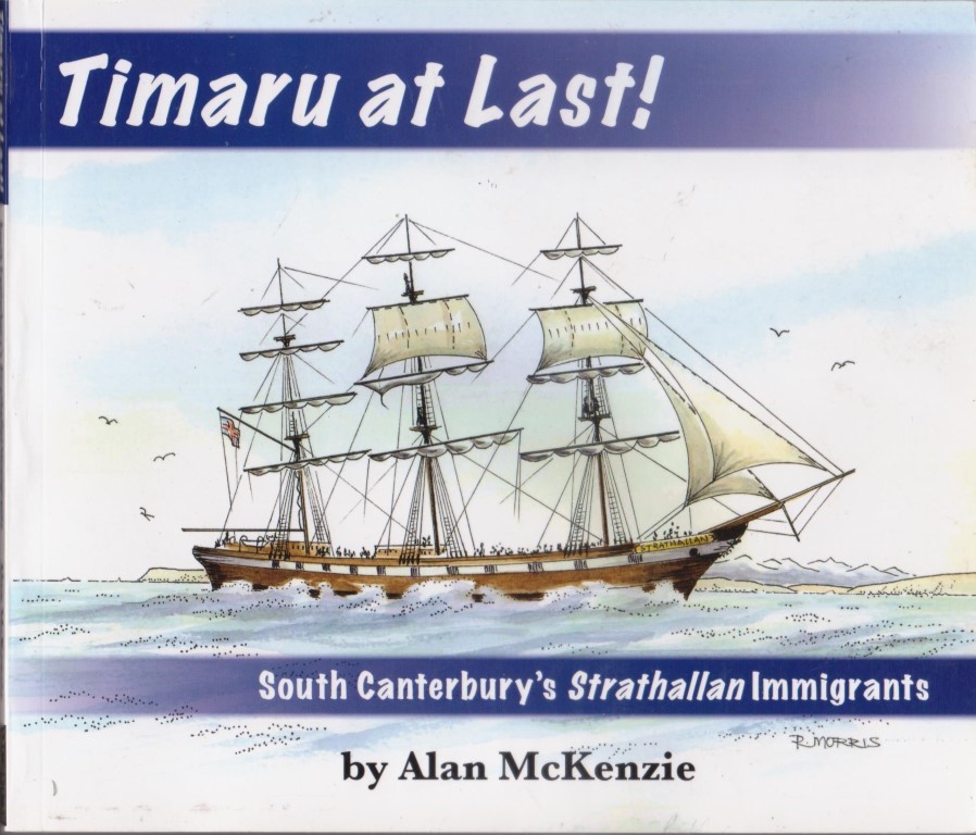 cover image of Timaru at Last! South Canterbury's Strathallan Immigrants, for sale in New Zealand 