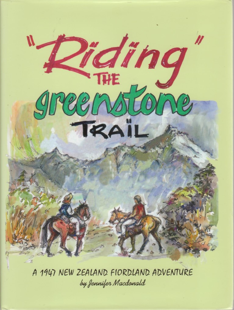 cover image of Riding the Greenstone Trail for sale in New Zealand 