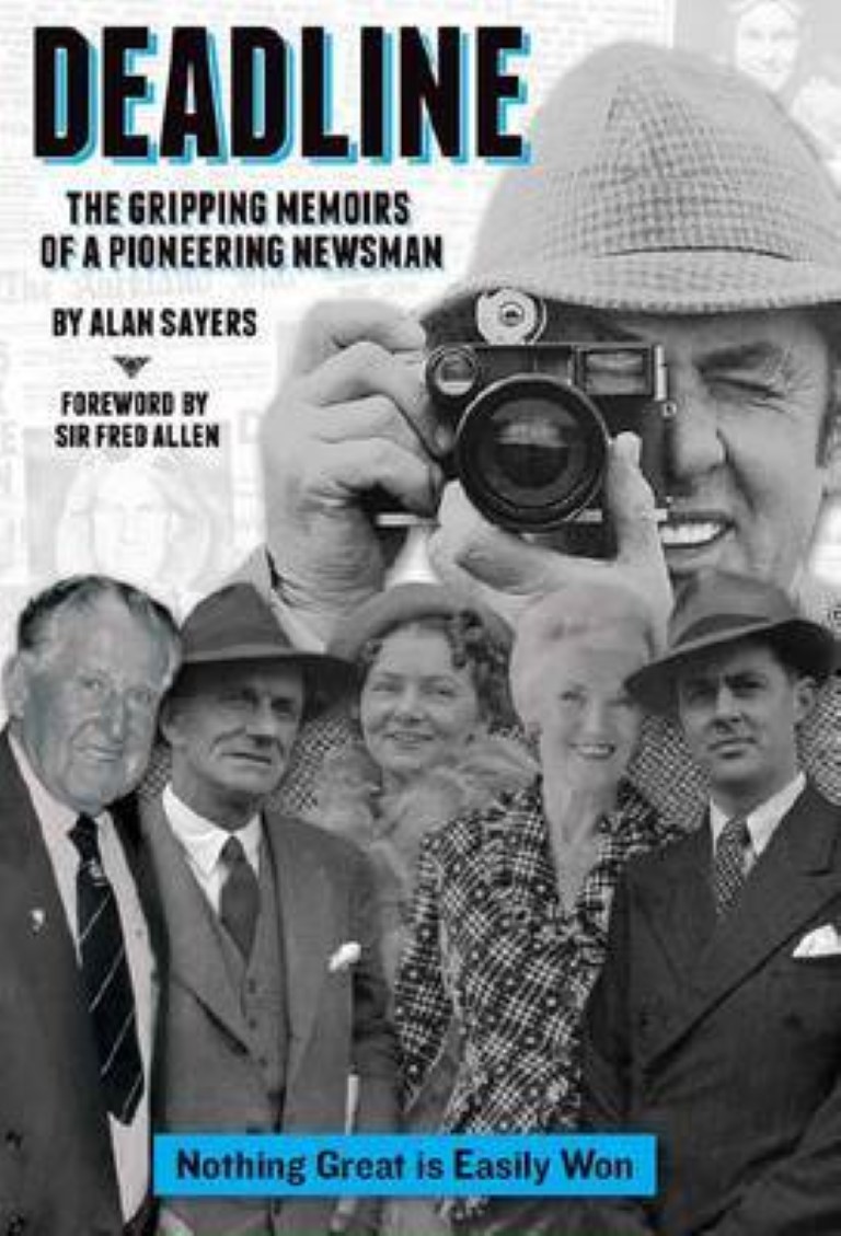 cover image of Deadline: The Gripping Memoirs of a Pioneering Newsmanfor sale in New Zealand 