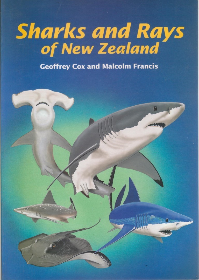 cover image of Sharks and Rays of New Zealand : An Illustrated Guide, for sale in New Zealand 
