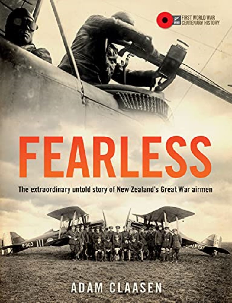 cover image of Fearless : The extraordinary untold story of New Zealand's Great War airmen, for sale in New Zealand 