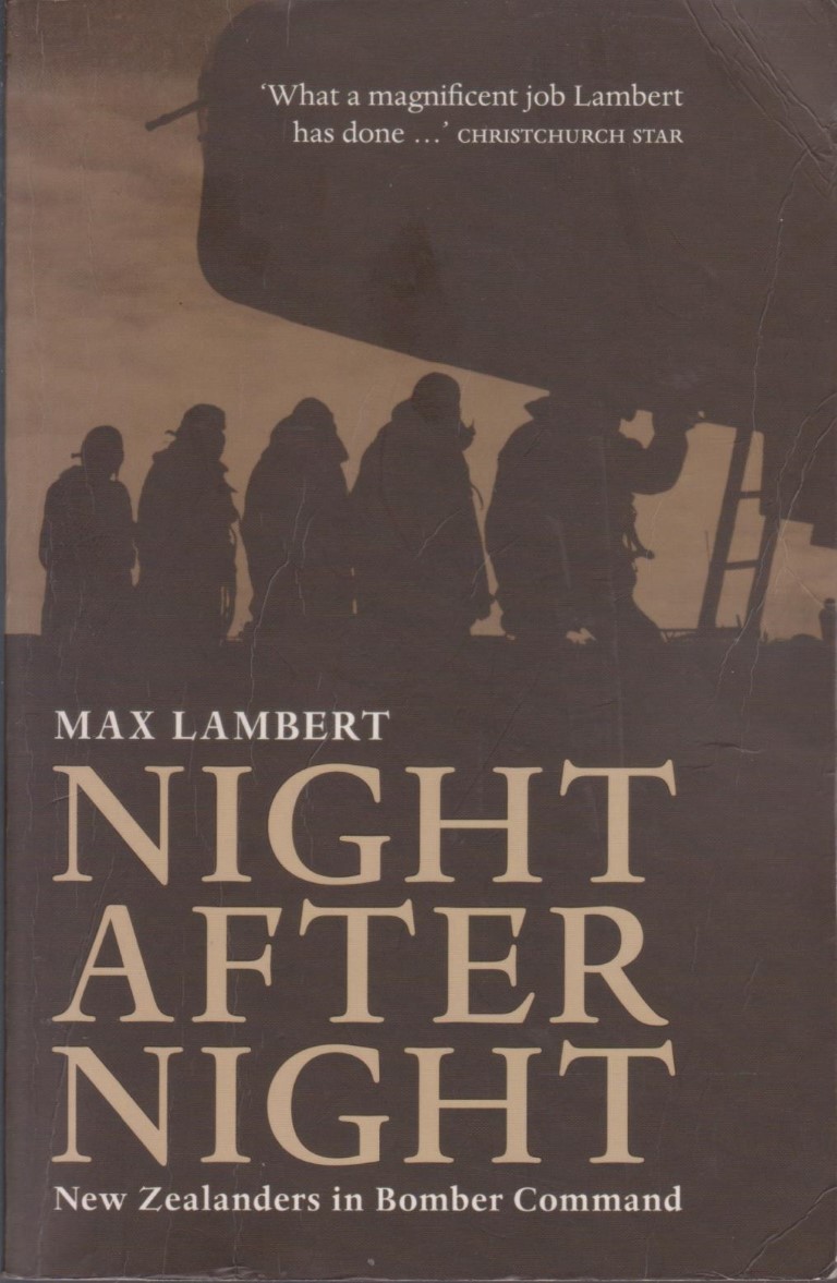 cover image of Night After Night: New Zealanders in Bomber Command, for sale in New Zealand 