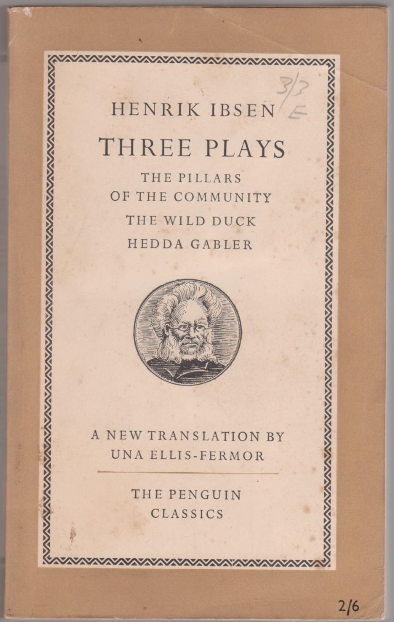 cover image of Three Plays by Ibesen, Penguin Classics L16 for sale in New Zealand 
